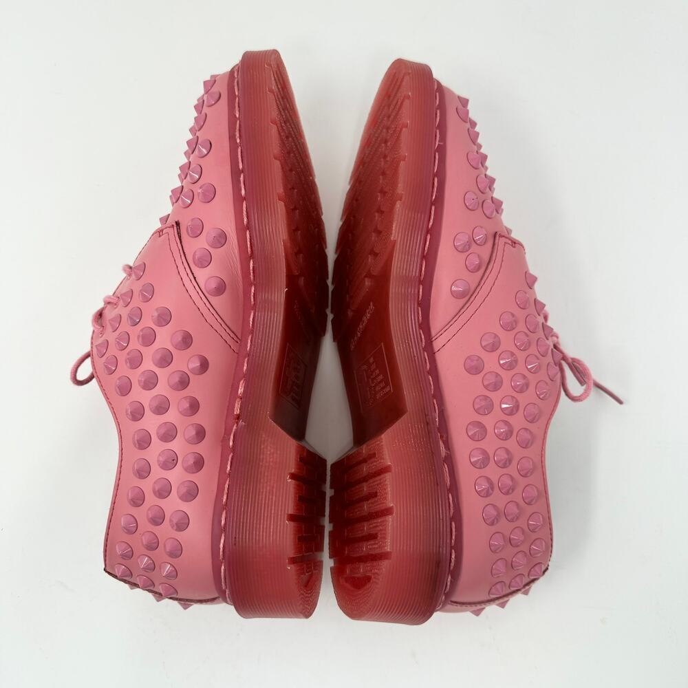 Dr. Martens Pink Studded Women's Shoes - Picture 16 of 16